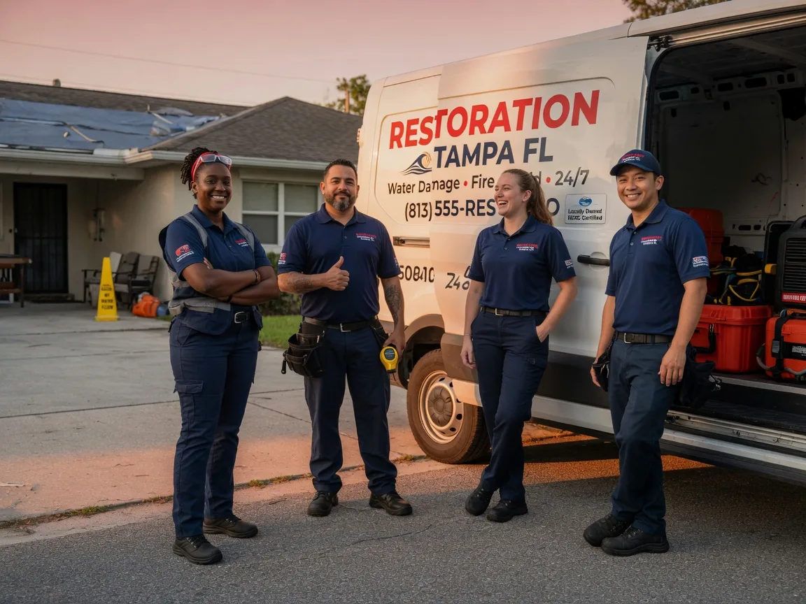 Water Damage Restoration company in Hillister, TX